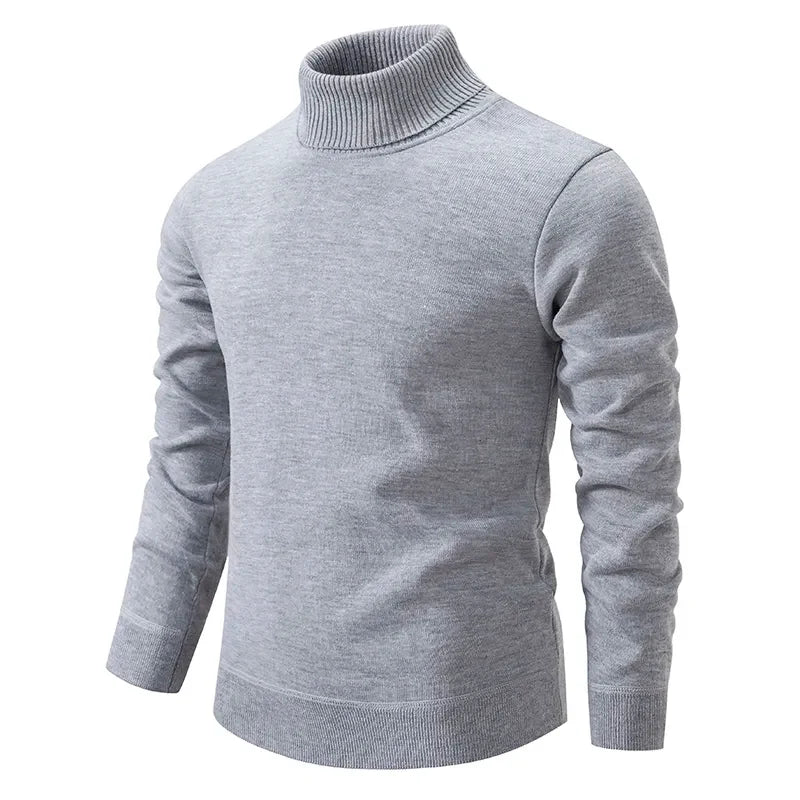 Men's Merino Wool Turtleneck Sweater ? Cozy Warmth with Timeless Style 8