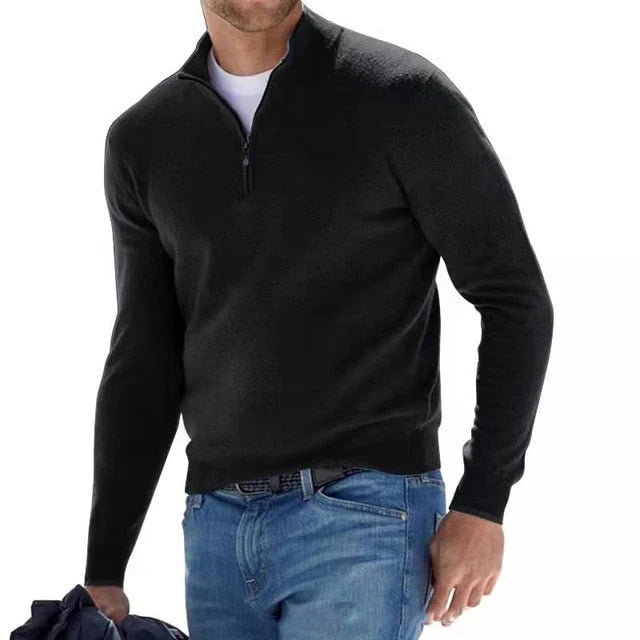 Men's Quarter Zip Sweater – Stylish Comfort for Every Occasion 2