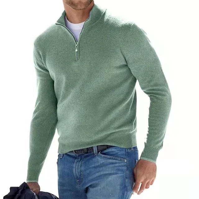Men's Quarter Zip Sweater – Stylish Comfort for Every Occasion 5
