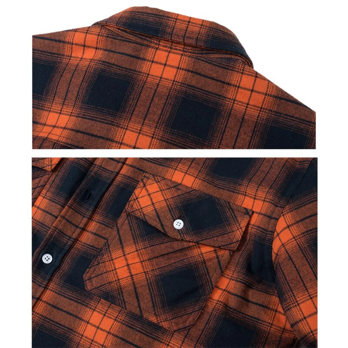 Men's Sherpa Lined Plaid Jacket – Stay Warm with Timeless Style 2