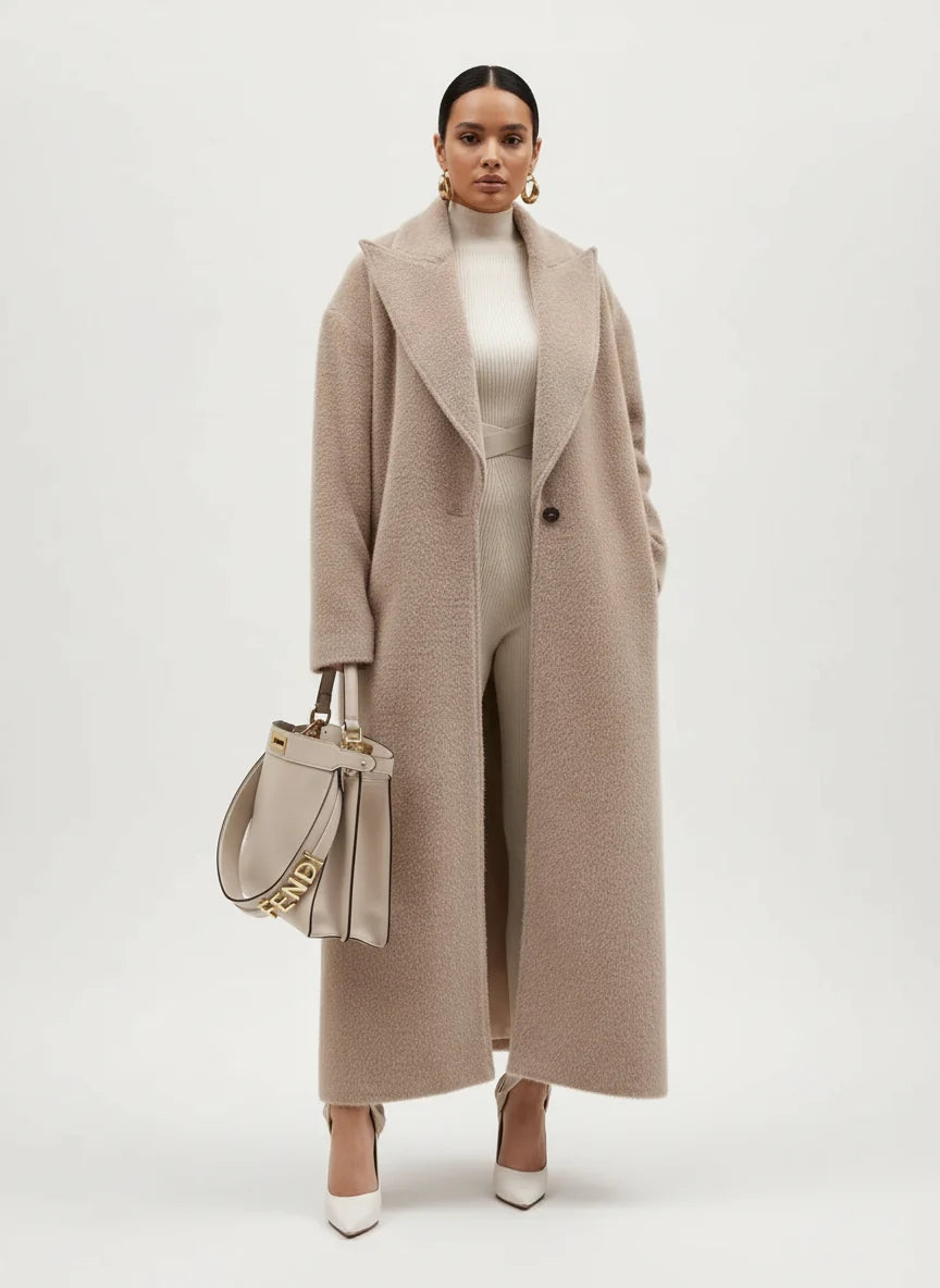 Novara Oversized Long Coat – Effortless Style with All-Day Comfort 3