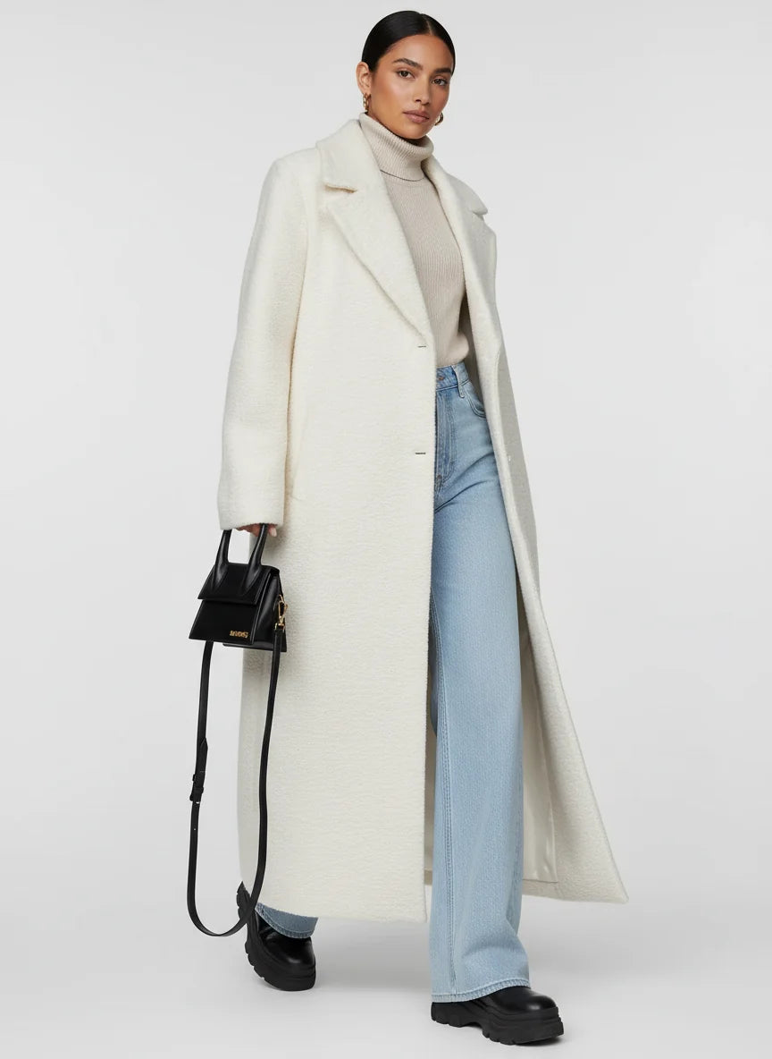 Novara Oversized Long Coat – Effortless Style with All-Day Comfort 5