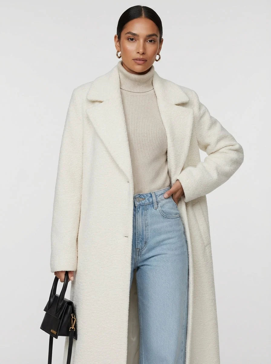 Novara Oversized Long Coat – Effortless Style with All-Day Comfort 6