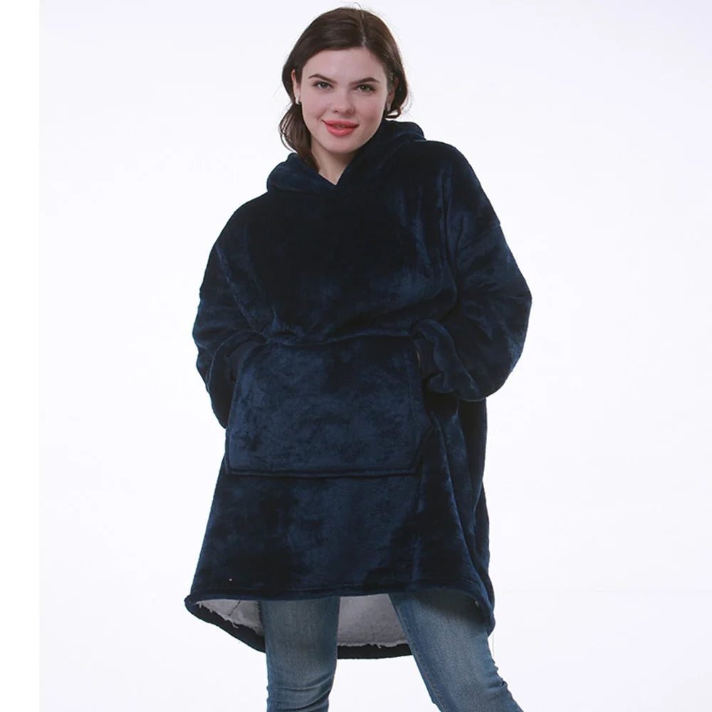 Oversized Hooded Wearable Blanket | Cozy Sweatshirt 1