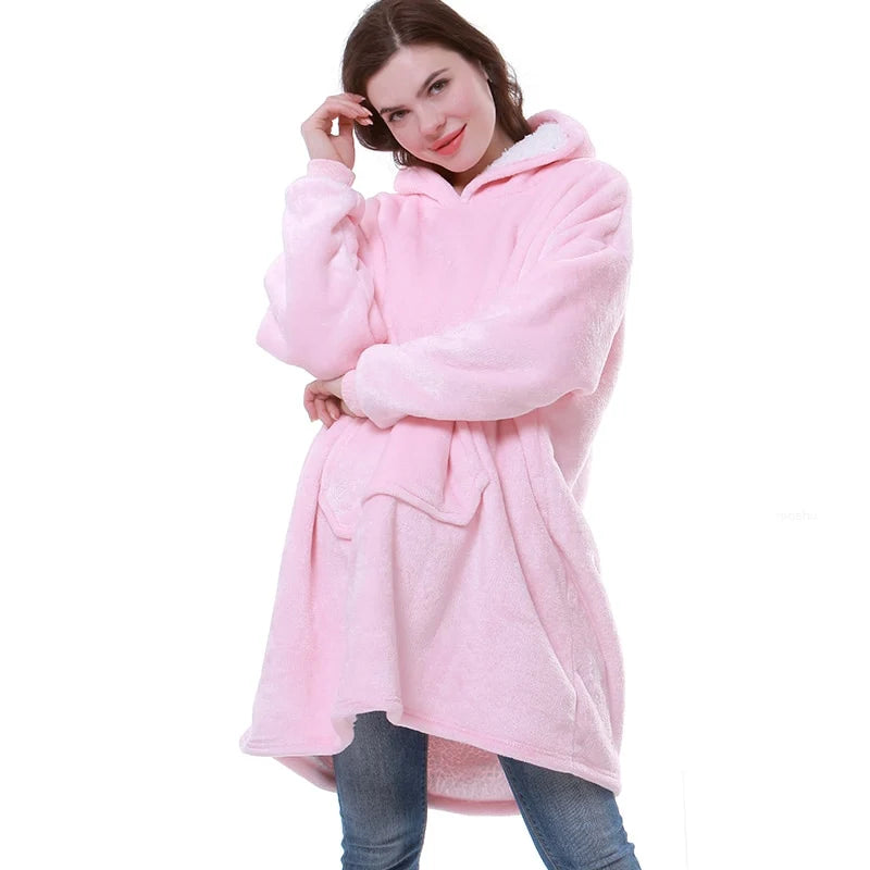 Oversized Hooded Wearable Blanket | Cozy Sweatshirt 12