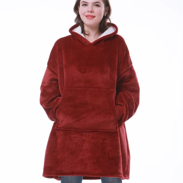 Oversized Hooded Wearable Blanket | Cozy Sweatshirt 13