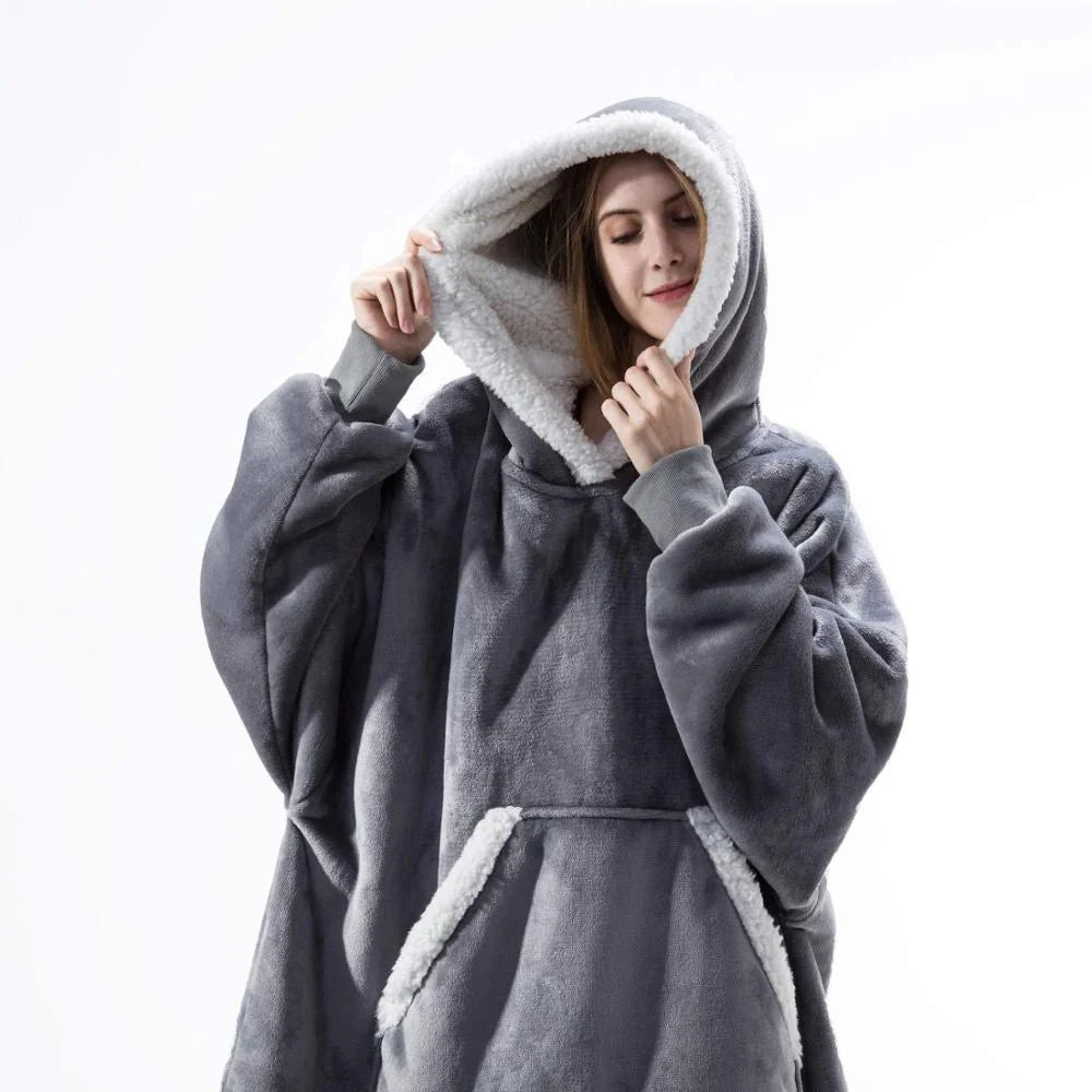 Oversized Hooded Wearable Blanket | Cozy Sweatshirt 18