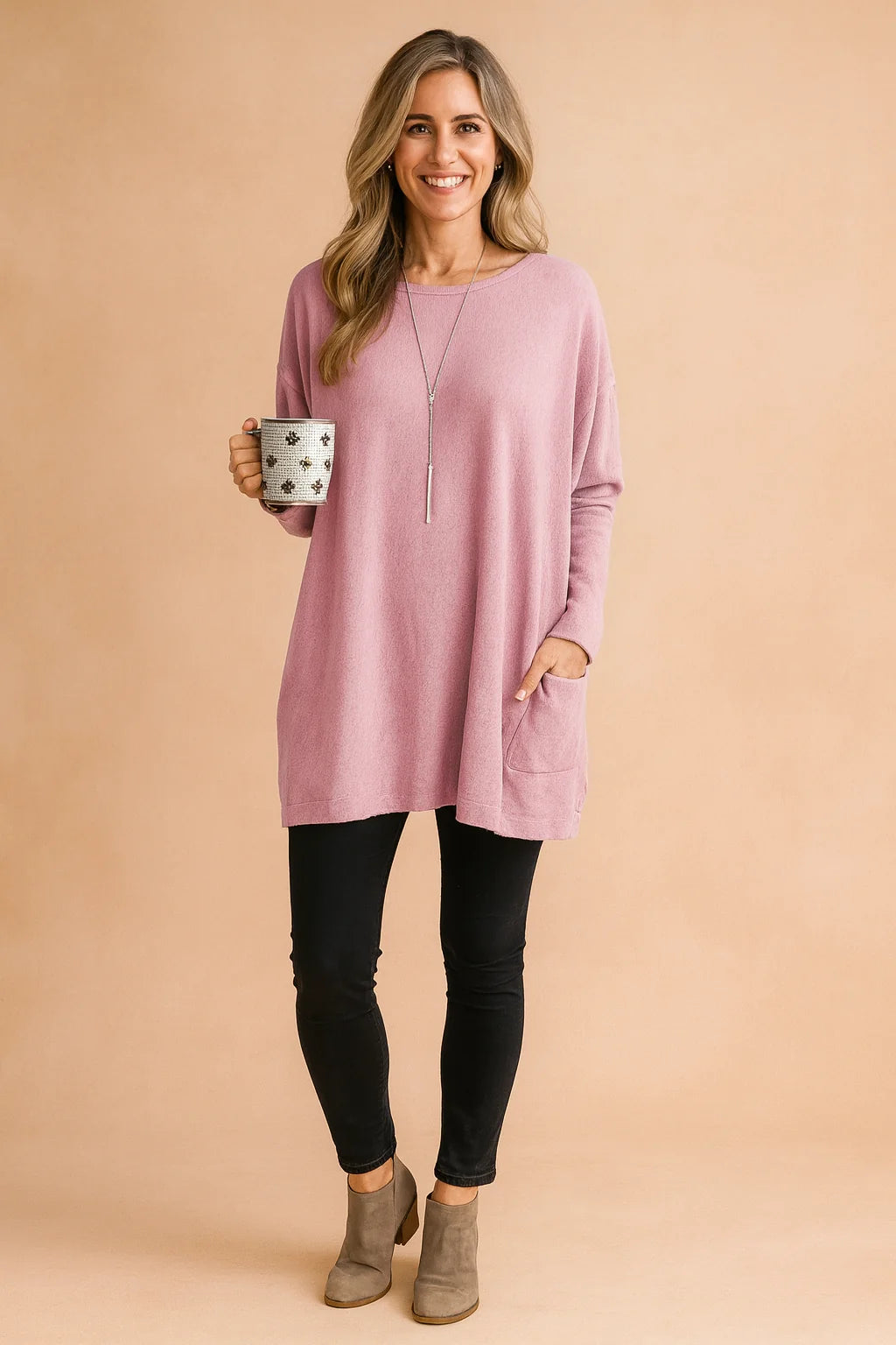 Oversized Pocket Sweater ? Cozy Style for Everyday Comfort 1