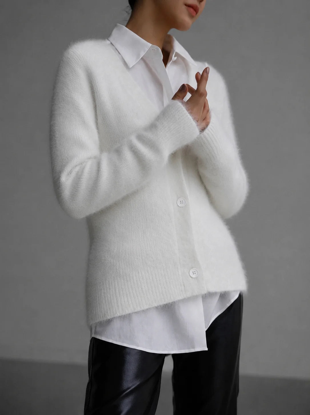 Oversized Women's Cardigan | Button-Up Sweater 3