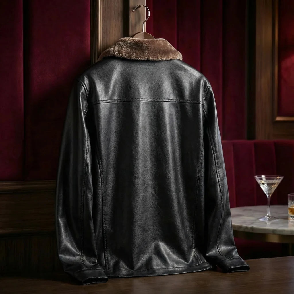 Portofino Leather Jacket | Men's Classic Leather Outerwear 2