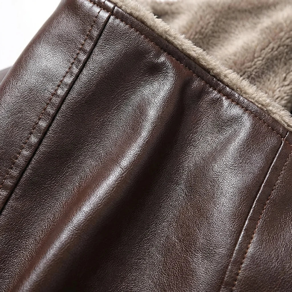 Portofino Leather Jacket | Men's Classic Leather Outerwear 5