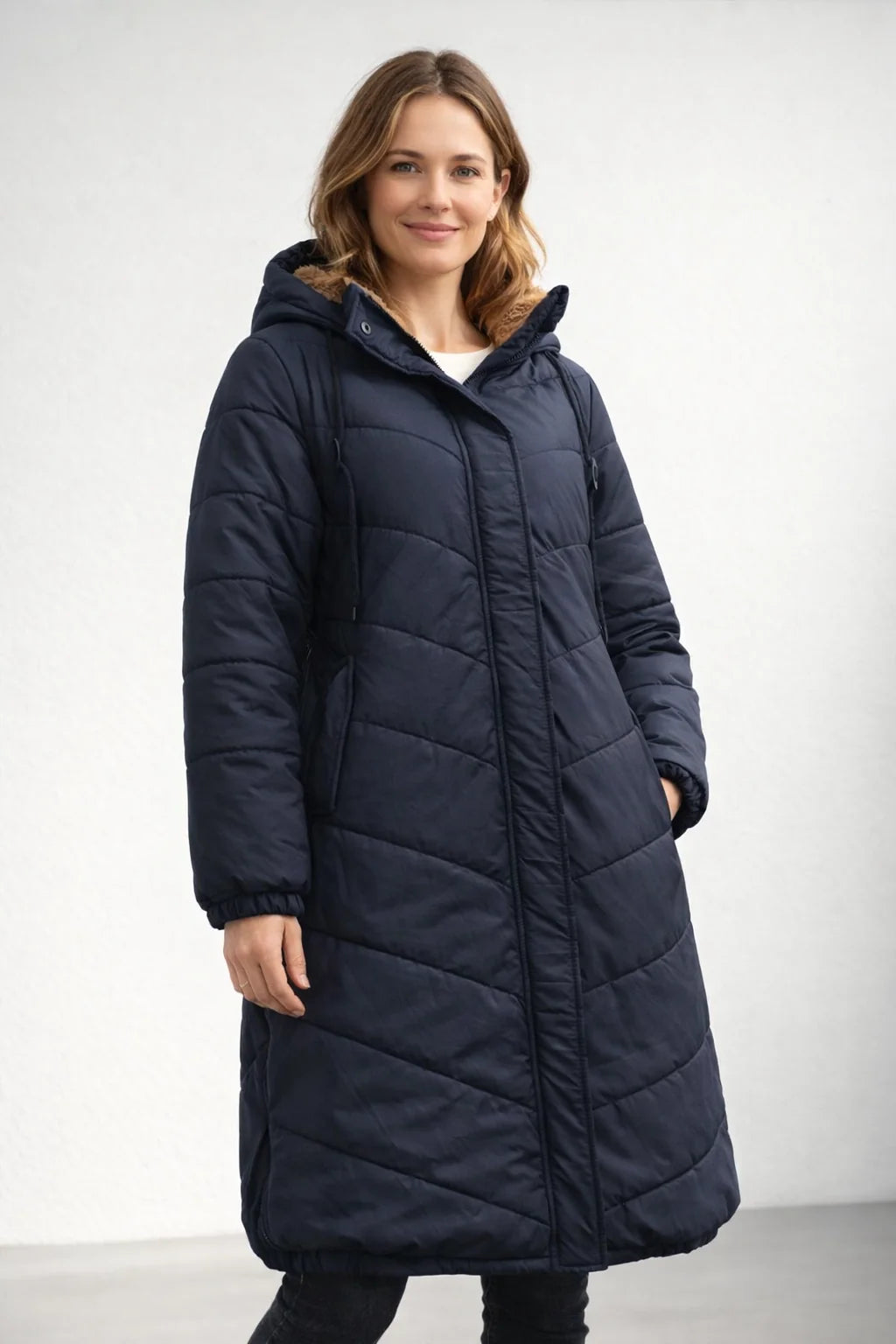 Quilted Hooded Puffer Coat for Women | Winter Coats 0