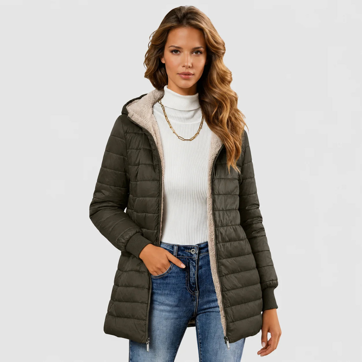 Sherpa Lined Winter Coat ? Stay Cozy & Stylish All Season Long 5