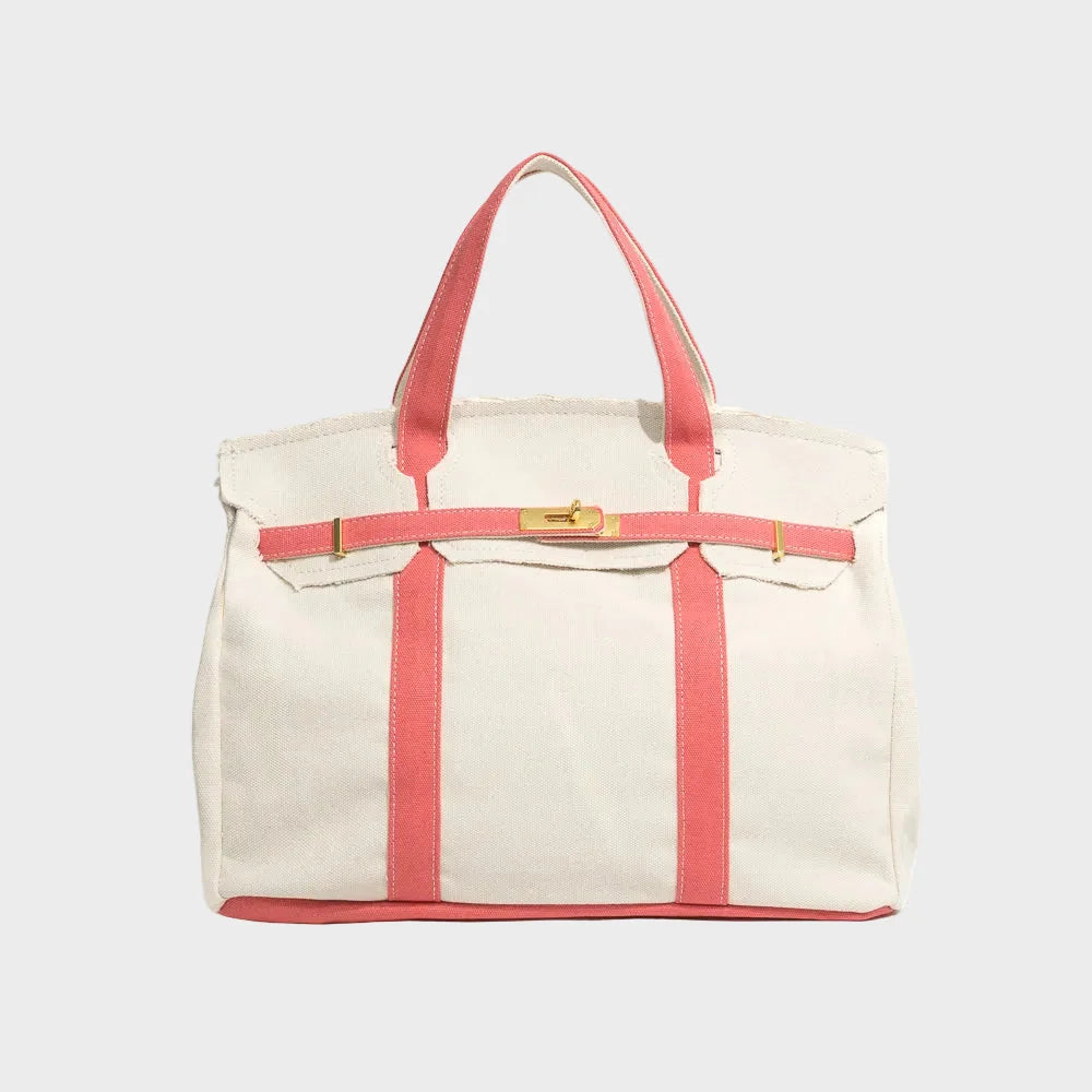 Utility-Chic Canvas Tote Bag | Durable Everyday Carryall 2