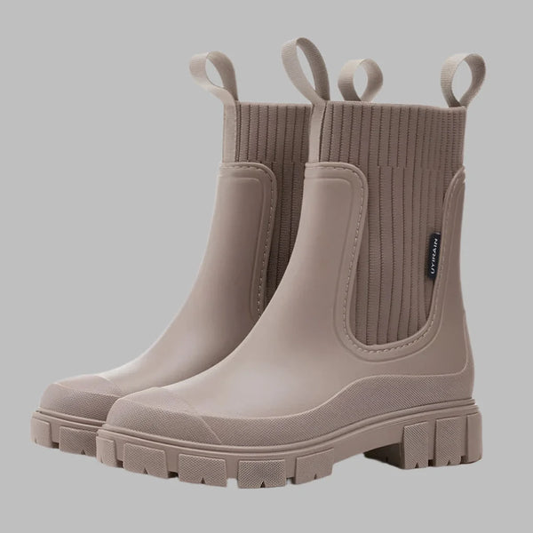 Water-Resistant Chelsea Boots for Women ? Stay Dry with Stylish Comfort 0