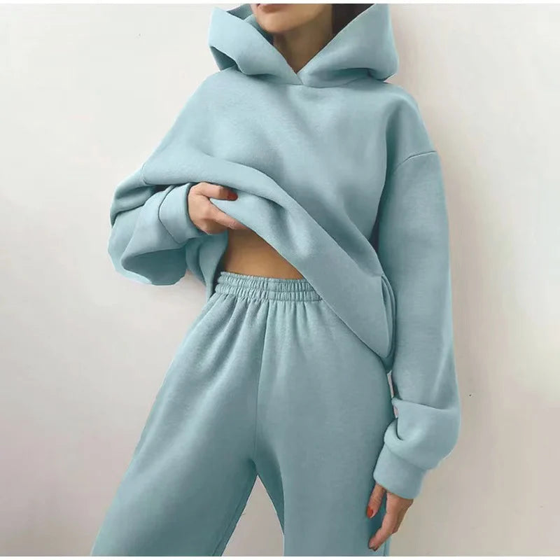 Women's Jogging Set with Zipper Jacket | Tracksuits for Women 12