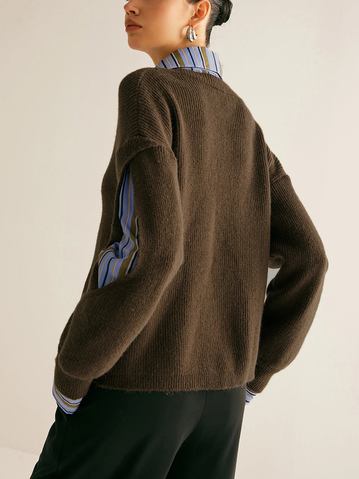 Women’s Knit Jumper Sweater ? Cozy Style with Effortless Layered Comfort 3