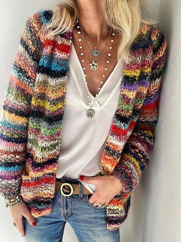Women's Open Front Knit Cardigan – Stylish Comfort for Every Occasion 0
