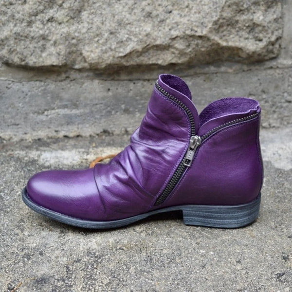 Women's Wide-Fit Orthopedic Boots | Gel Sole 4 cm Heel 0