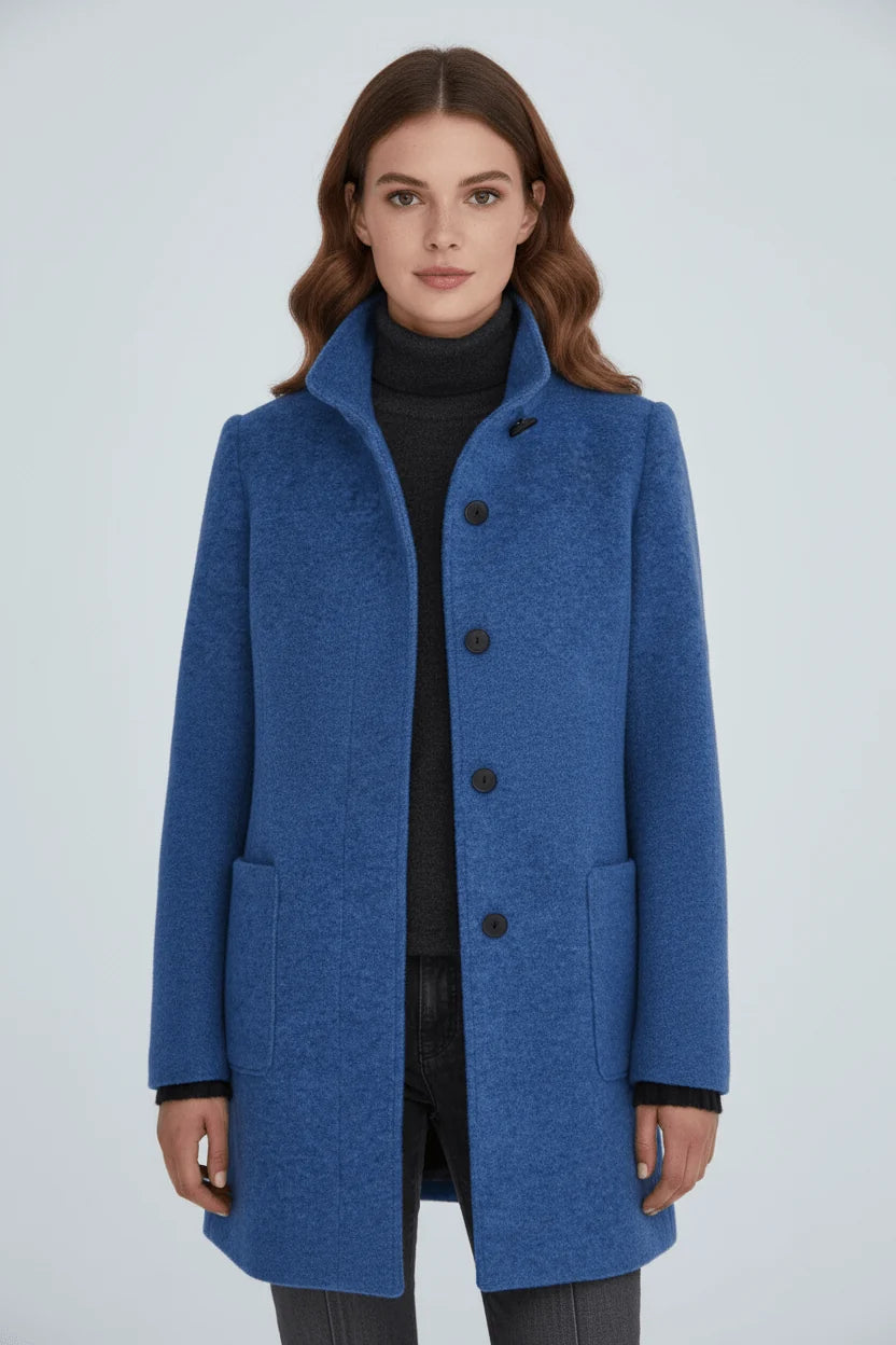 Wool Coat Women Tailored Overcoat | Ladies Winter Coat 2