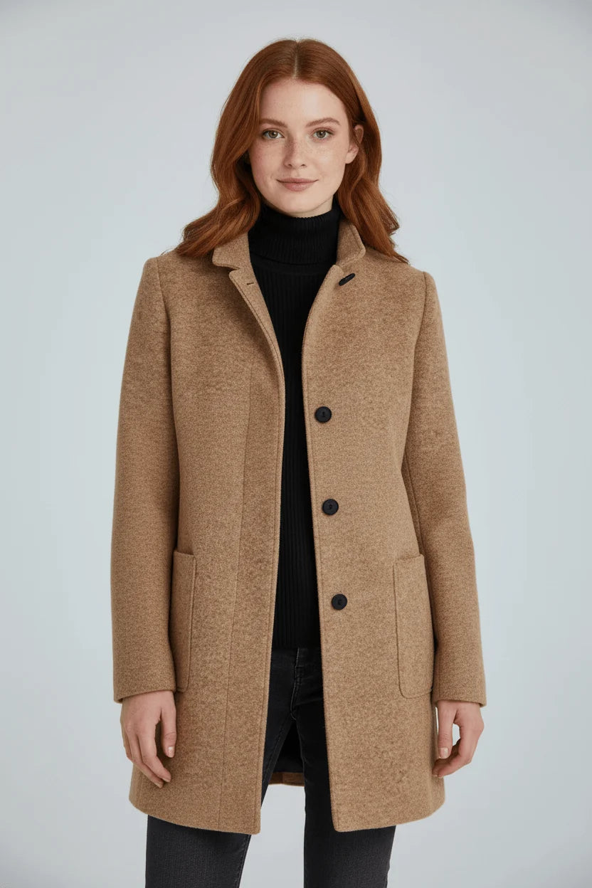 Wool Coat Women Tailored Overcoat | Ladies Winter Coat 6