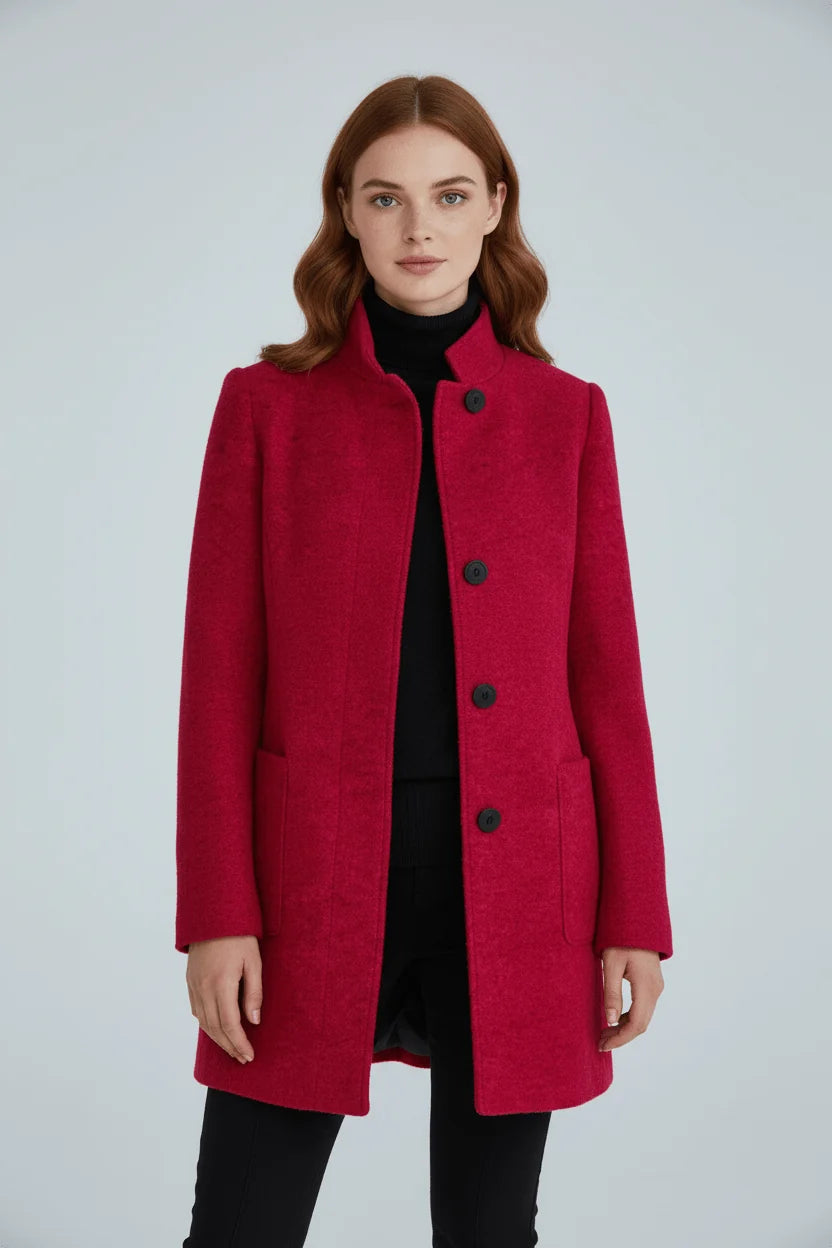 Wool Coat Women Tailored Overcoat | Ladies Winter Coat 7